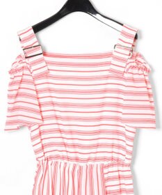 ストライプオフショルワンピース Grace Continental Grace Continental グレースコンチネンタル 通販 ストライプオフショルワンピース Grace Continental Grace Continental グレースコンチネンタル 通販