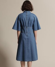 ボウタイデニムフレアワンピース Grace Continental Grace Continental グレースコンチネンタル 通販