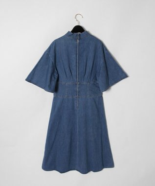 ボウタイデニムフレアワンピース Grace Continental Grace Continental グレースコンチネンタル 通販