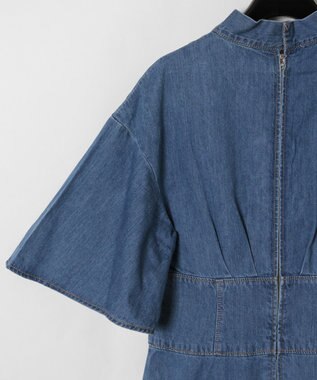 ボウタイデニムフレアワンピース Grace Continental Grace Continental グレースコンチネンタル 通販