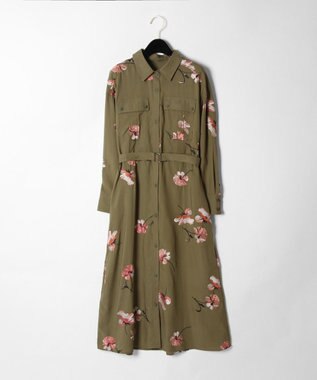 刺繍アーミーシャツワンピース Grace Continental Grace Continental グレースコンチネンタル 通販