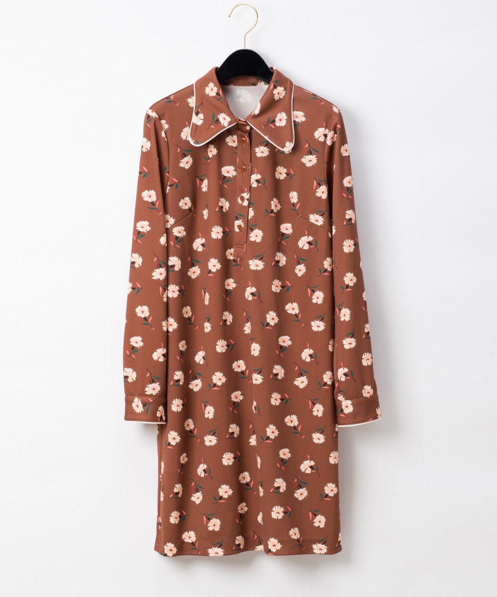 コンパクトプリントワンピース Grace Continental Grace Continental グレースコンチネンタル 通販 コンパクトプリントワンピース Grace Continental Grace Continental グレースコンチネンタル 通販