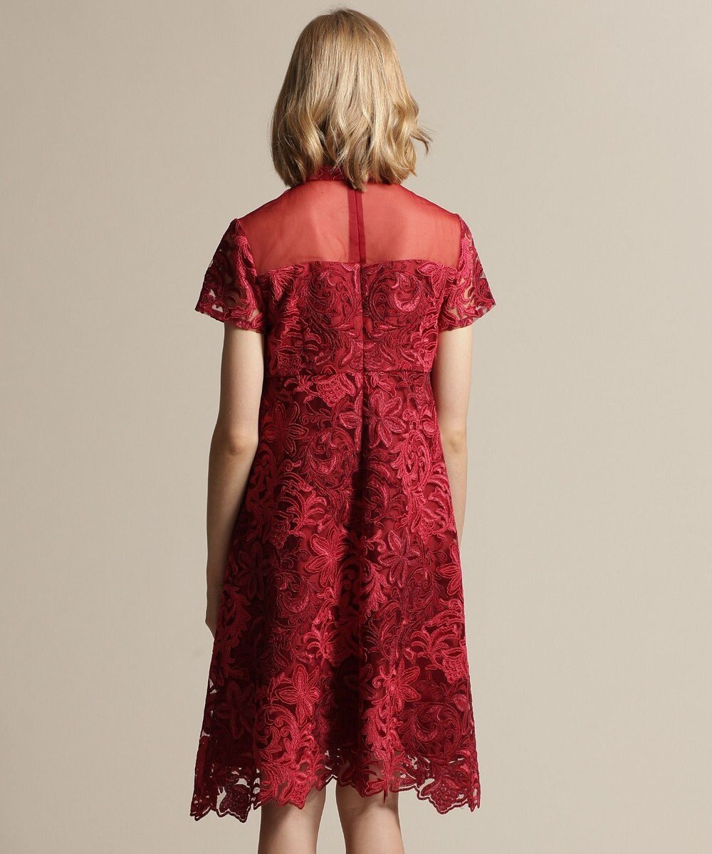 チュール刺繍フレアワンピース Grace Continental Grace Continental グレースコンチネンタル 通販