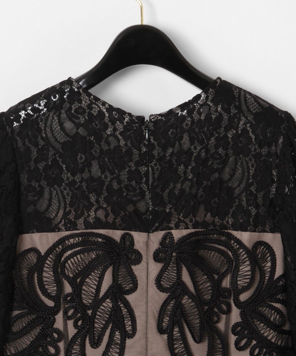 レース切替コード刺繍ワンピース Grace Continental Grace Continental グレースコンチネンタル 通販