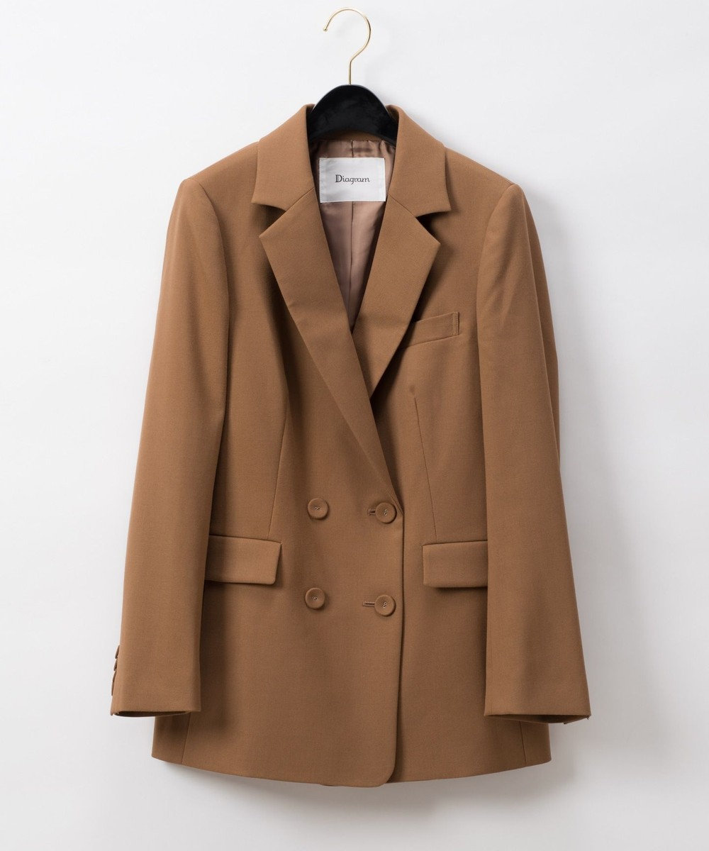 ダブルブレストジャケット Grace Continental Grace Continental グレースコンチネンタル 通販 ダブルブレストジャケット Grace Continental Grace Continental グレースコンチネンタル 通販