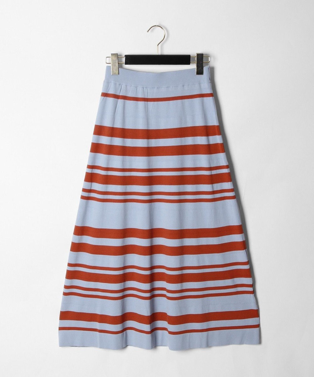 ボーダーフレアニットスカート Grace Continental Grace Continental グレースコンチネンタル 通販 ボーダーフレアニットスカート Grace Continental Grace Continental グレースコンチネンタル 通販