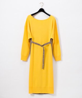 異素材ニットワンピース Grace Continental Grace Continental グレースコンチネンタル 通販