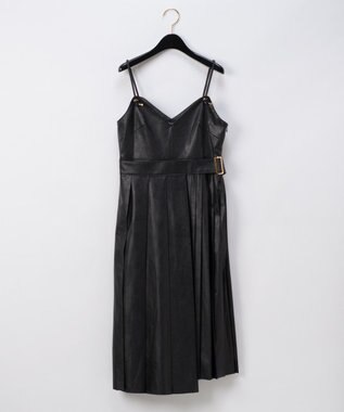 レザーキャミワンピース Grace Continental Grace Continental グレースコンチネンタル 通販