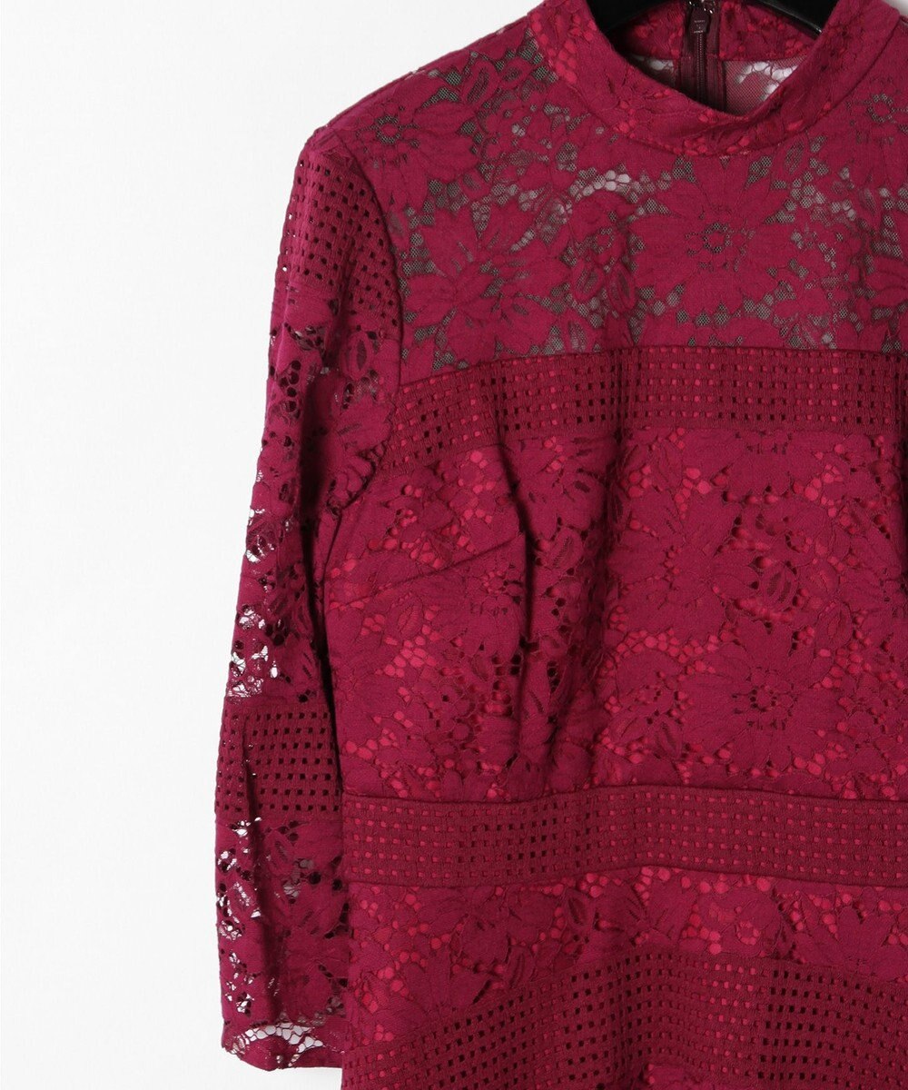 ハイネックレースワンピース / GRACE CONTINENTAL | GRACE CONTINENTAL グレースコンチネンタル 通販