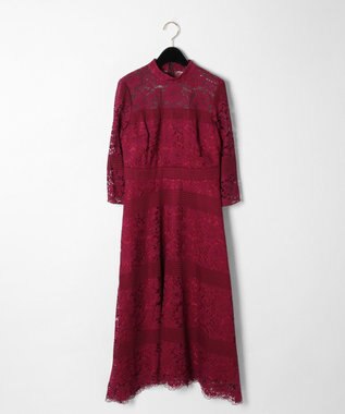 ハイネックレースワンピース Grace Continental Grace Continental グレースコンチネンタル 通販 ハイネックレースワンピース Grace Continental Grace Continental グレースコンチネンタル 通販
