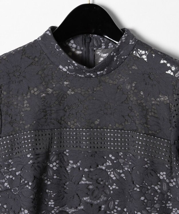 ハイネックレースワンピース Grace Continental Grace Continental グレースコンチネンタル 通販