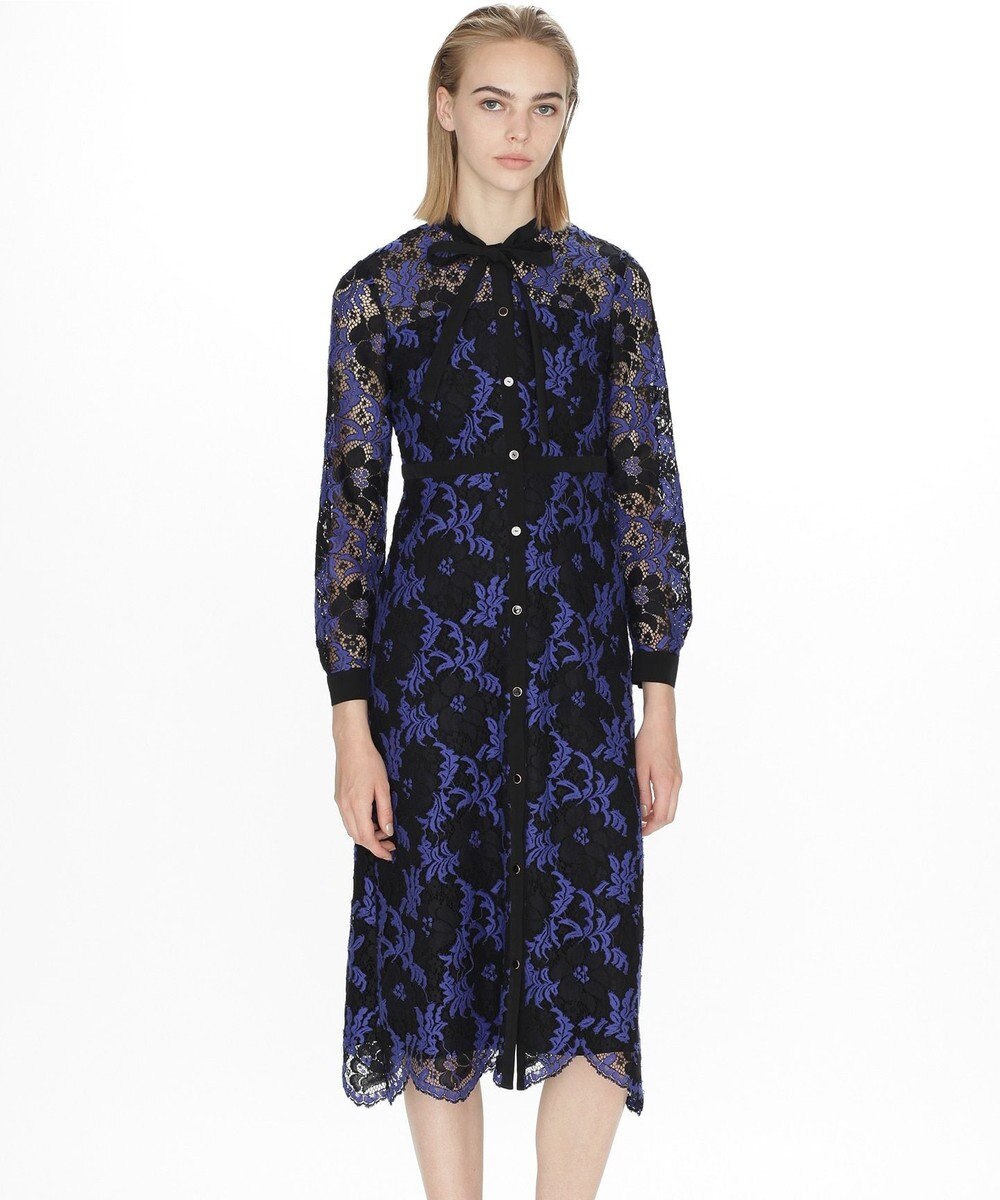 レースボウタイワンピース Grace Continental Grace Continental グレースコンチネンタル 通販 レースボウタイワンピース Grace Continental Grace Continental グレースコンチネンタル 通販