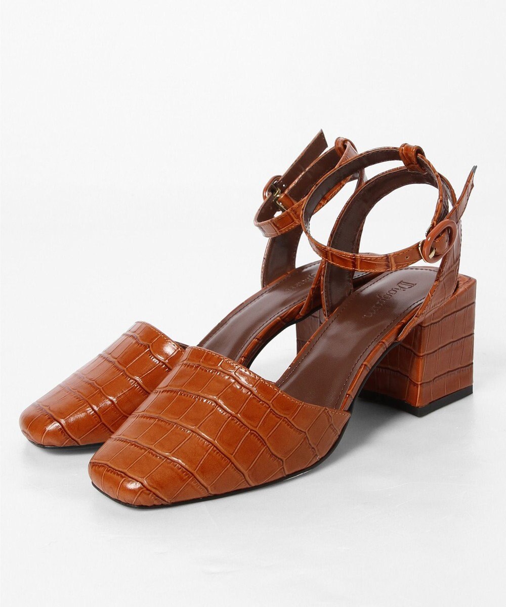 エンボスレザーサンダル Grace Continental Grace Continental グレースコンチネンタル 通販