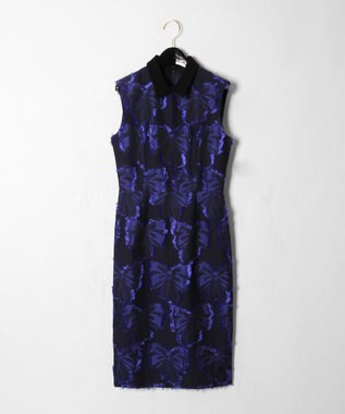 リボンジャガードワンピース Grace Continental Grace Continental グレースコンチネンタル 通販