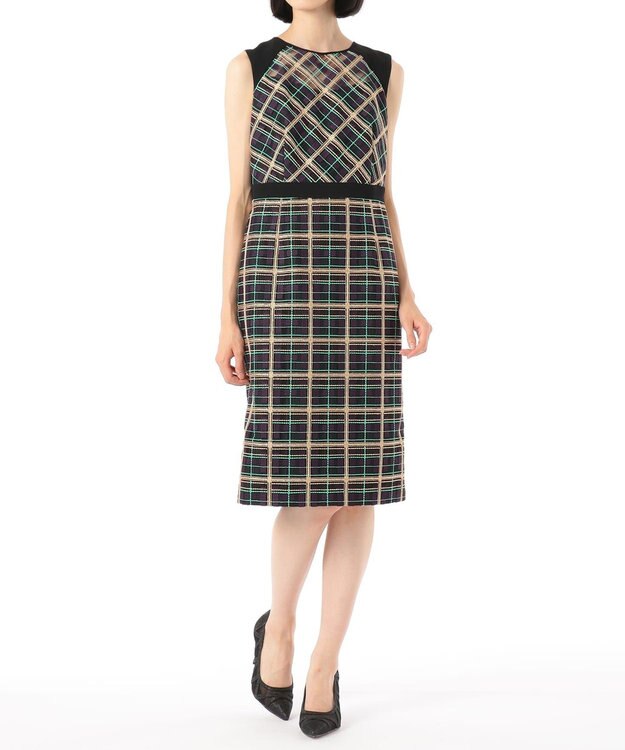 チェックレースワンピース Grace Continental Grace Continental グレースコンチネンタル 通販