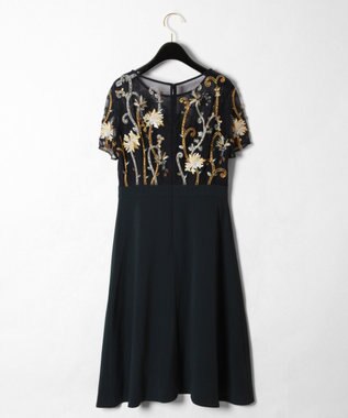 フラワー刺繍フレアワンピース / GRACE CONTINENTAL | GRACE  