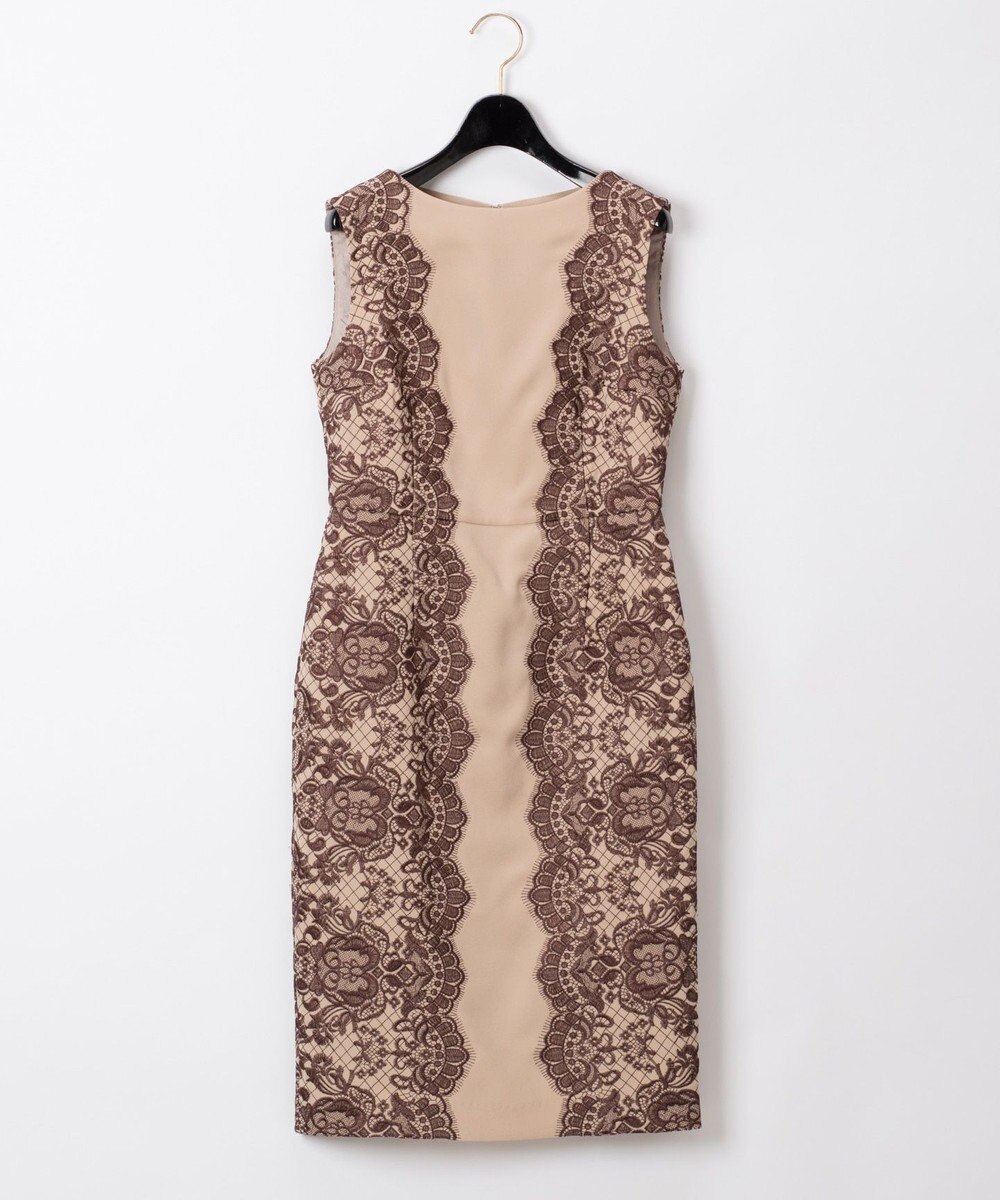 レース柄刺繍タイトワンピース Grace Continental Grace Continental グレースコンチネンタル 通販 レース柄刺繍タイトワンピース Grace Continental Grace Continental グレースコンチネンタル 通販