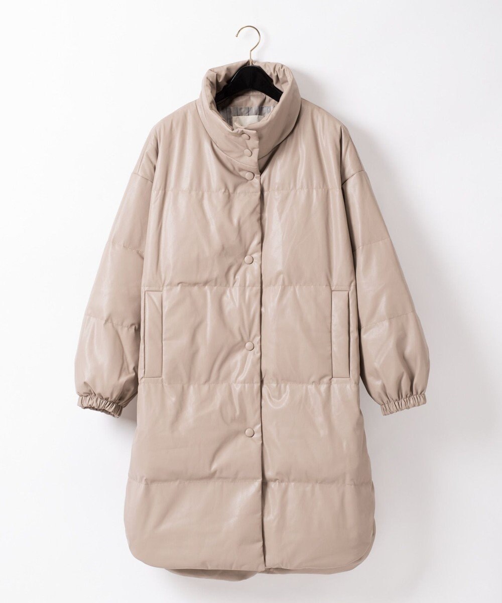 エコレザーダウンコート Grace Continental Grace Continental グレースコンチネンタル 通販 エコレザーダウンコート Grace Continental Grace Continental グレースコンチネンタル 通販