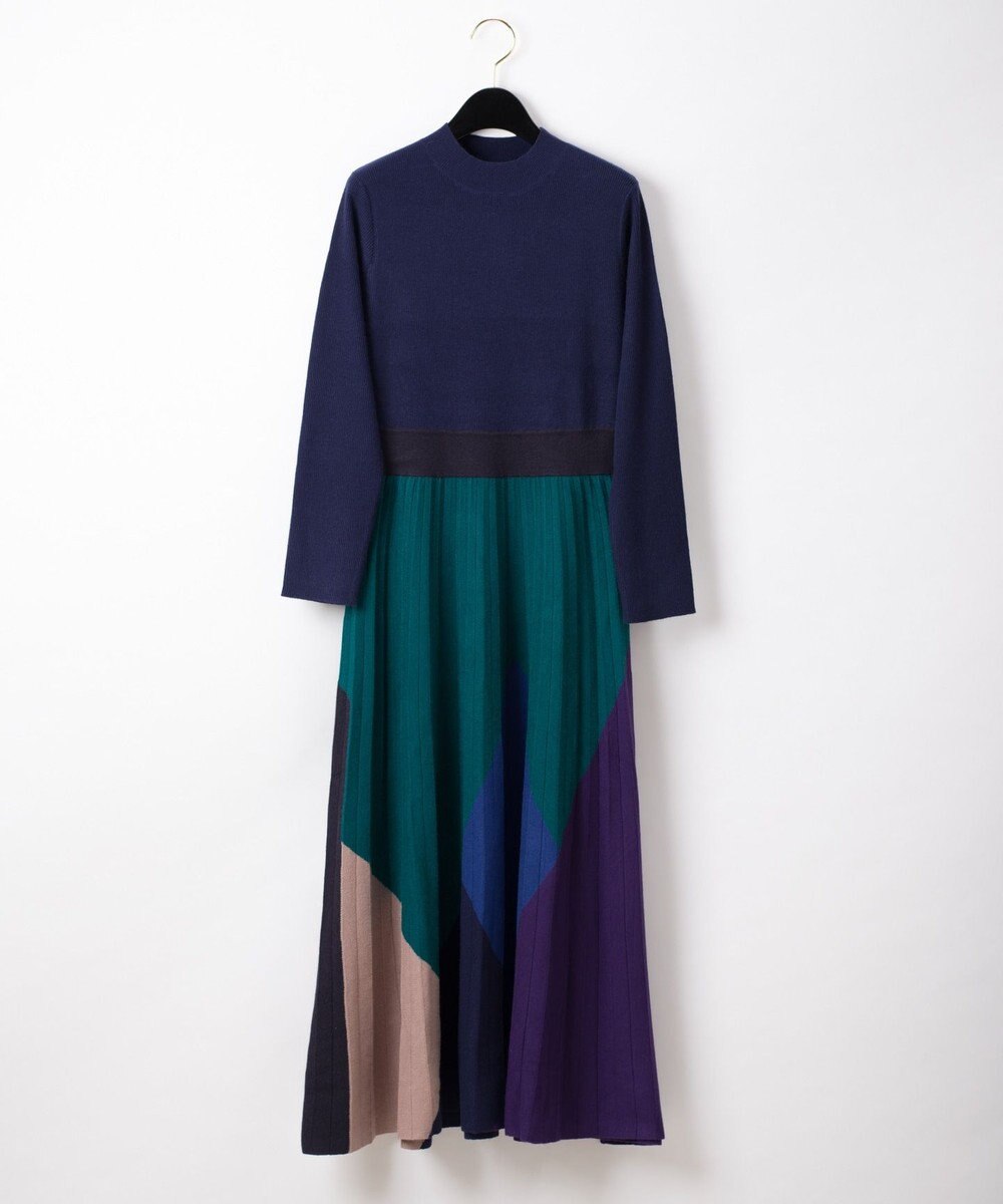 プリーツニットワンピース Grace Continental Grace Continental グレースコンチネンタル 通販 プリーツニットワンピース Grace Continental Grace Continental グレースコンチネンタル 通販