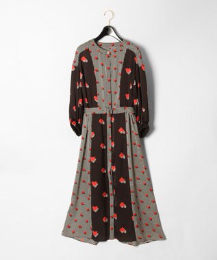 ハートモチーフコンビワンピース Grace Continental Grace Continental グレースコンチネンタル 通販