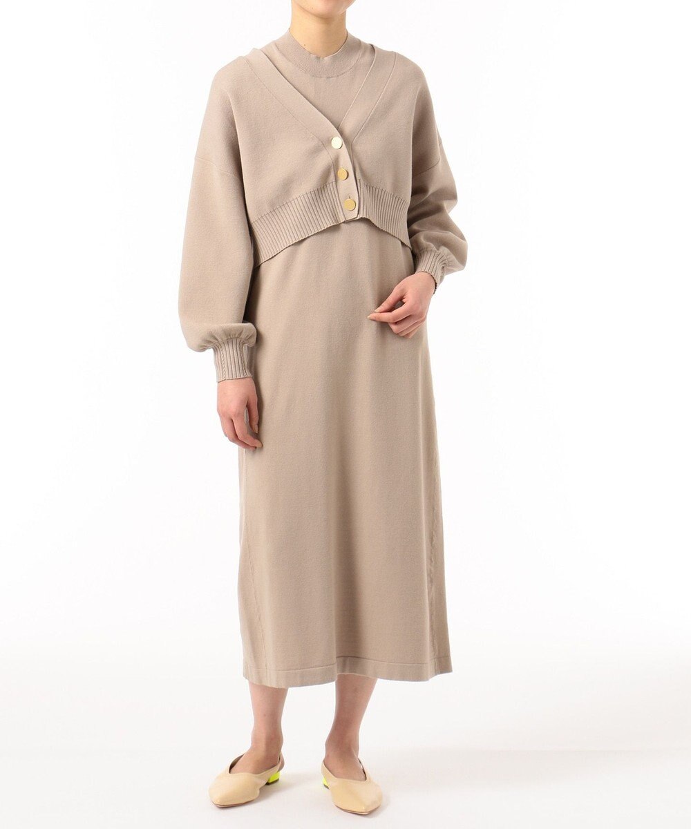 ハイネックストレートニットワンピース Grace Continental Grace Continental グレースコンチネンタル 通販