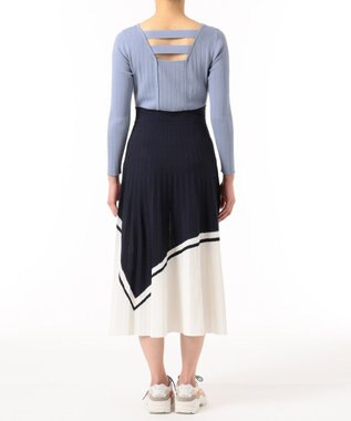 バイカラーニットワンピース Grace Continental Grace Continental グレースコンチネンタル 通販
