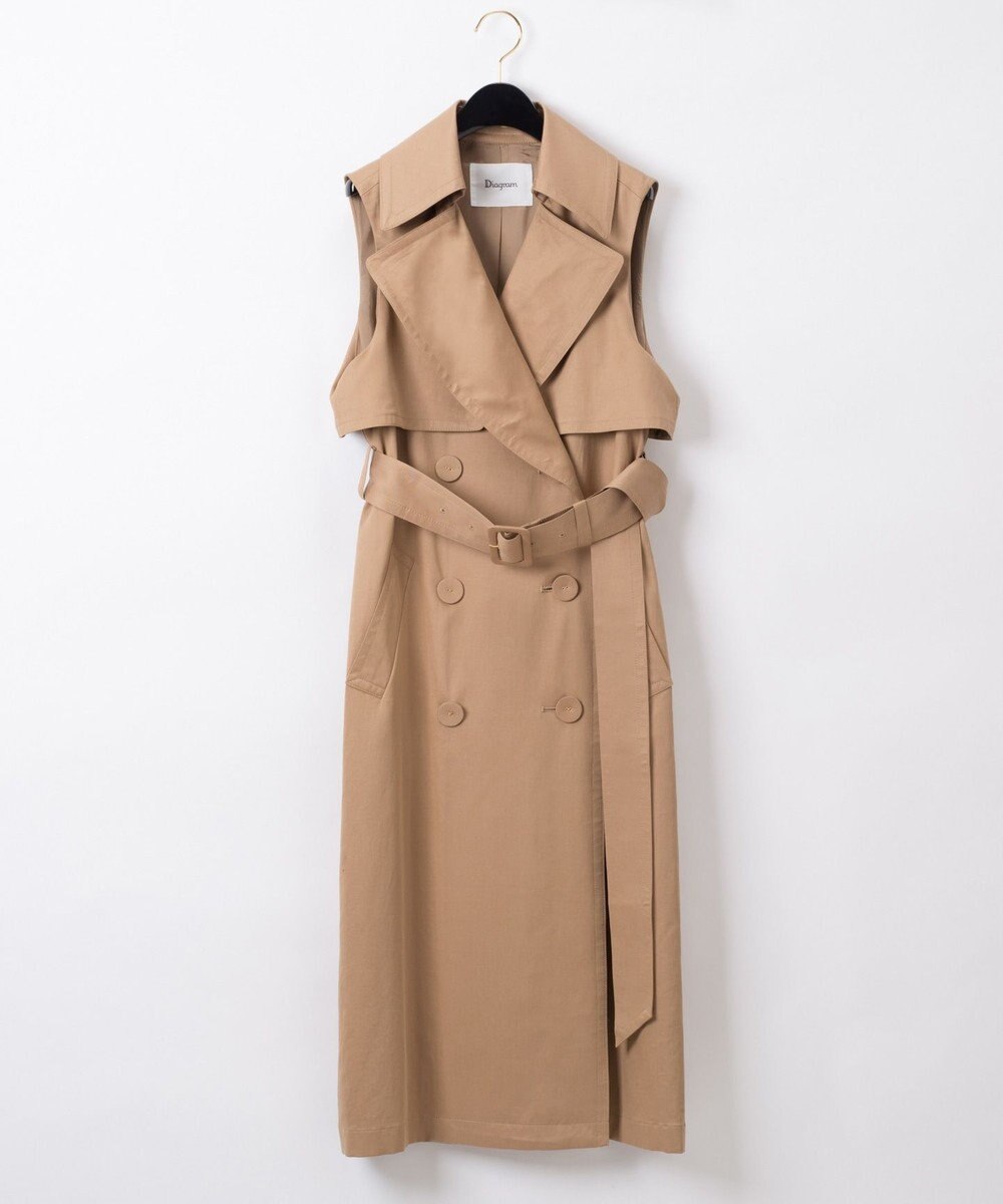 ロングトレンチベスト Grace Continental Grace Continental グレースコンチネンタル 通販