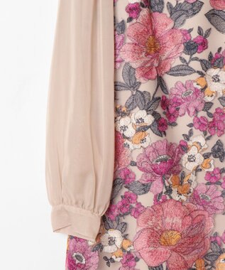 チュールボタニカル刺繍ワンピース Grace Continental Grace Continental グレースコンチネンタル 通販