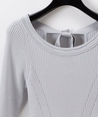 バックリボンニットトップ / GRACE CONTINENTAL | GRACE CONTINENTAL グレースコンチネンタル 通販