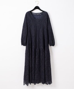 レースカフタンワンピース Grace Continental Grace Continental グレースコンチネンタル 通販 レースカフタンワンピース Grace Continental Grace Continental グレースコンチネンタル 通販