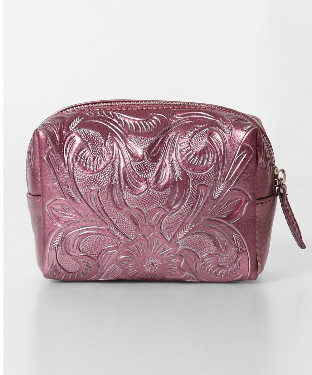 GRACE CONTINENTAL Square Pouch-20SS パープル