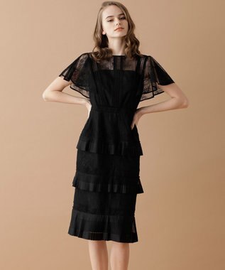 レイヤードレースタイトワンピース Grace Continental Grace Continental グレースコンチネンタル 通販