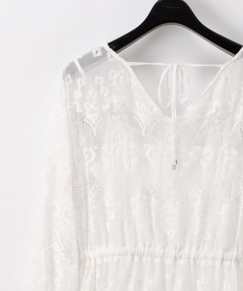 刺繍レースワンピース Grace Continental Grace Continental グレースコンチネンタル 通販 刺繍レースワンピース Grace Continental Grace Continental グレースコンチネンタル 通販
