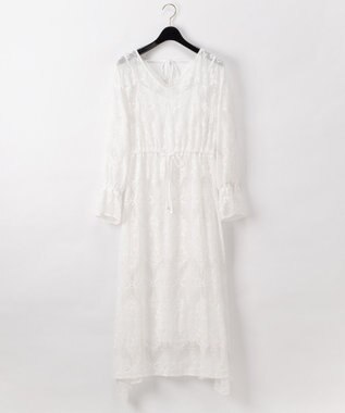 刺繍レースワンピース Grace Continental Grace Continental グレースコンチネンタル 通販 刺繍レースワンピース Grace Continental Grace Continental グレースコンチネンタル 通販