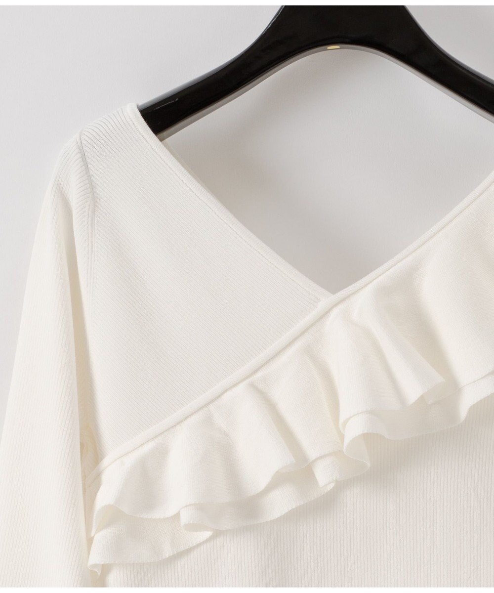フリルハイゲージニットTOP / GRACE CONTINENTAL | GRACE CONTINENTAL グレースコンチネンタル 通販