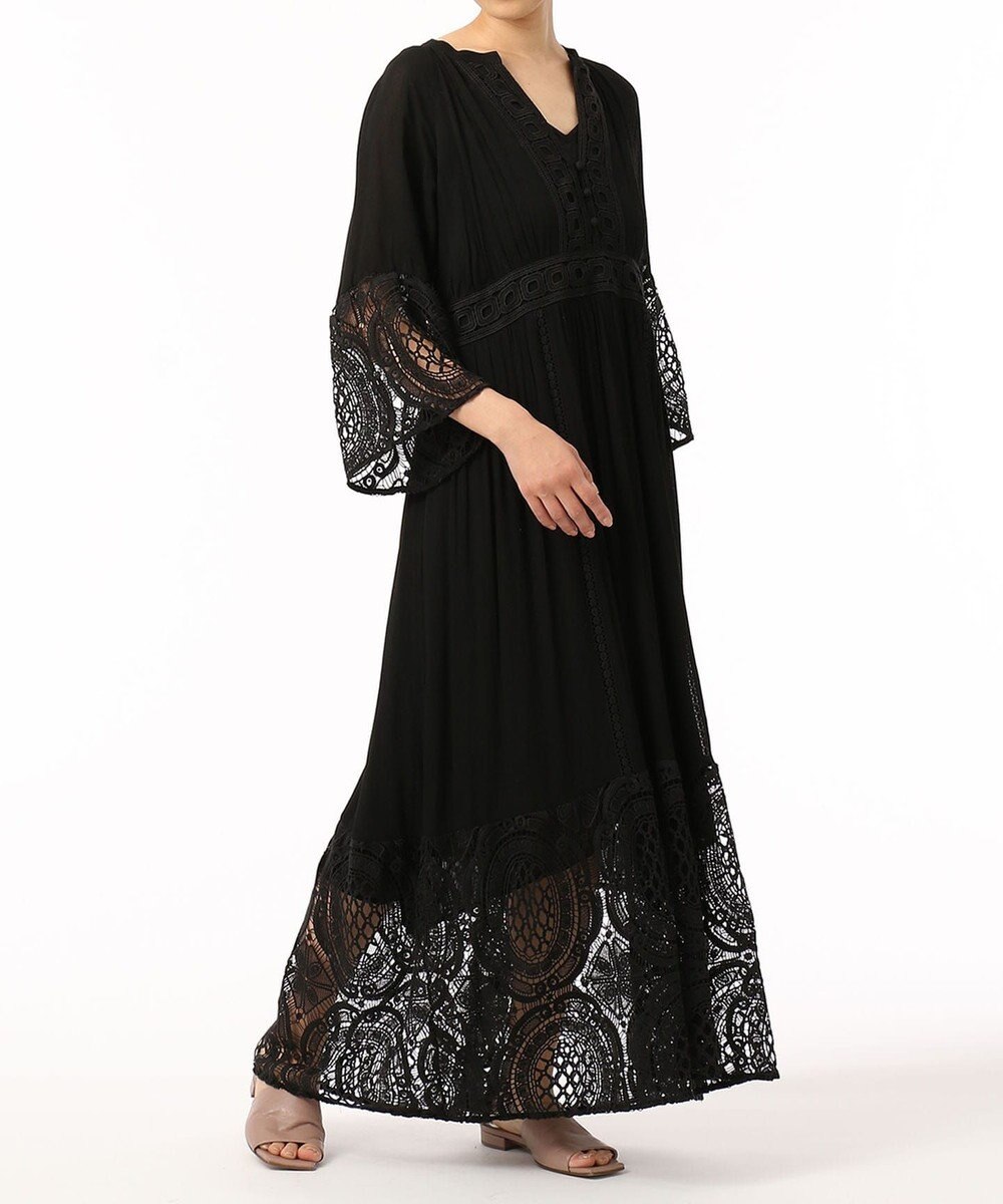 レース切替マキシワンピース Grace Continental Grace Continental グレースコンチネンタル 通販