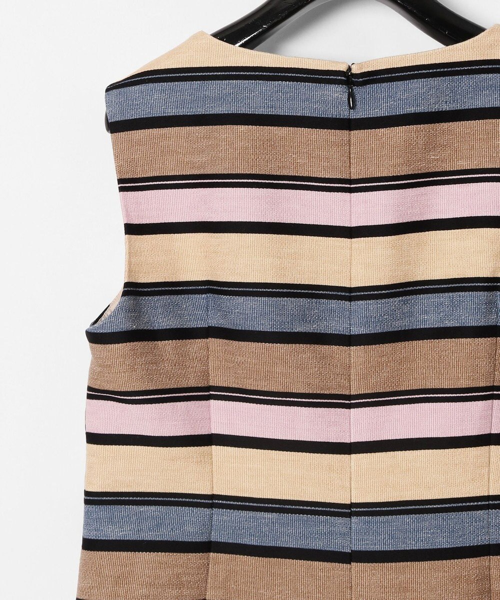 マルチボーダーサックドレス Grace Continental Grace Continental グレースコンチネンタル 通販