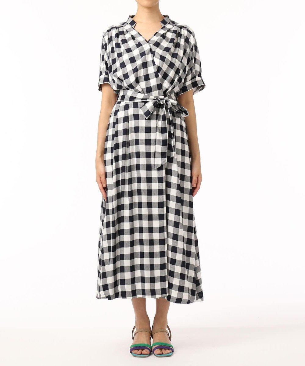 ギンガムカシュクールワンピース Grace Continental Grace Continental グレースコンチネンタル 通販