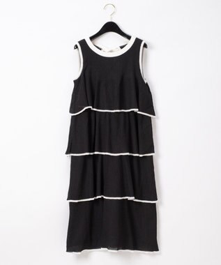配色ニットレイヤードワンピース Grace Continental Grace Continental グレースコンチネンタル 通販