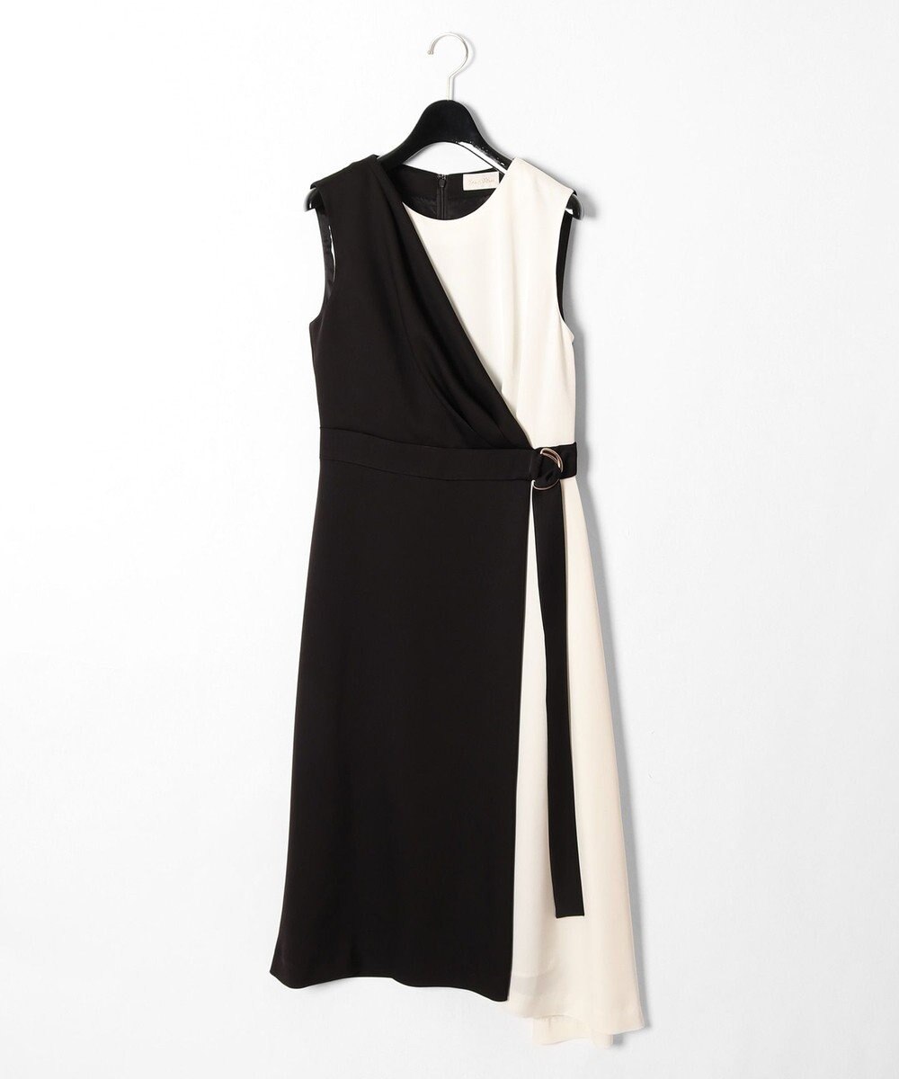 バイカラーラップドレス Grace Continental Grace Continental グレースコンチネンタル 通販 バイカラーラップドレス Grace Continental Grace Continental グレースコンチネンタル 通販