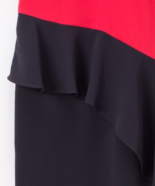 グレースコンチネンタル　バイカラーぺプラムドレス バイカラーペプラムドレス / GRACE CONTINENTAL | GRACE