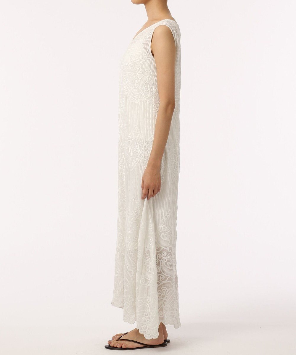 刺繍ロングワンピース Grace Continental Grace Continental グレースコンチネンタル 通販