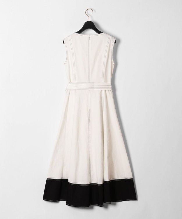 デニム配色ワンピース Grace Continental Grace Continental グレースコンチネンタル 通販