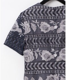 ライン刺繍ワンピース / GRACE CONTINENTAL | GRACE CONTINENTAL