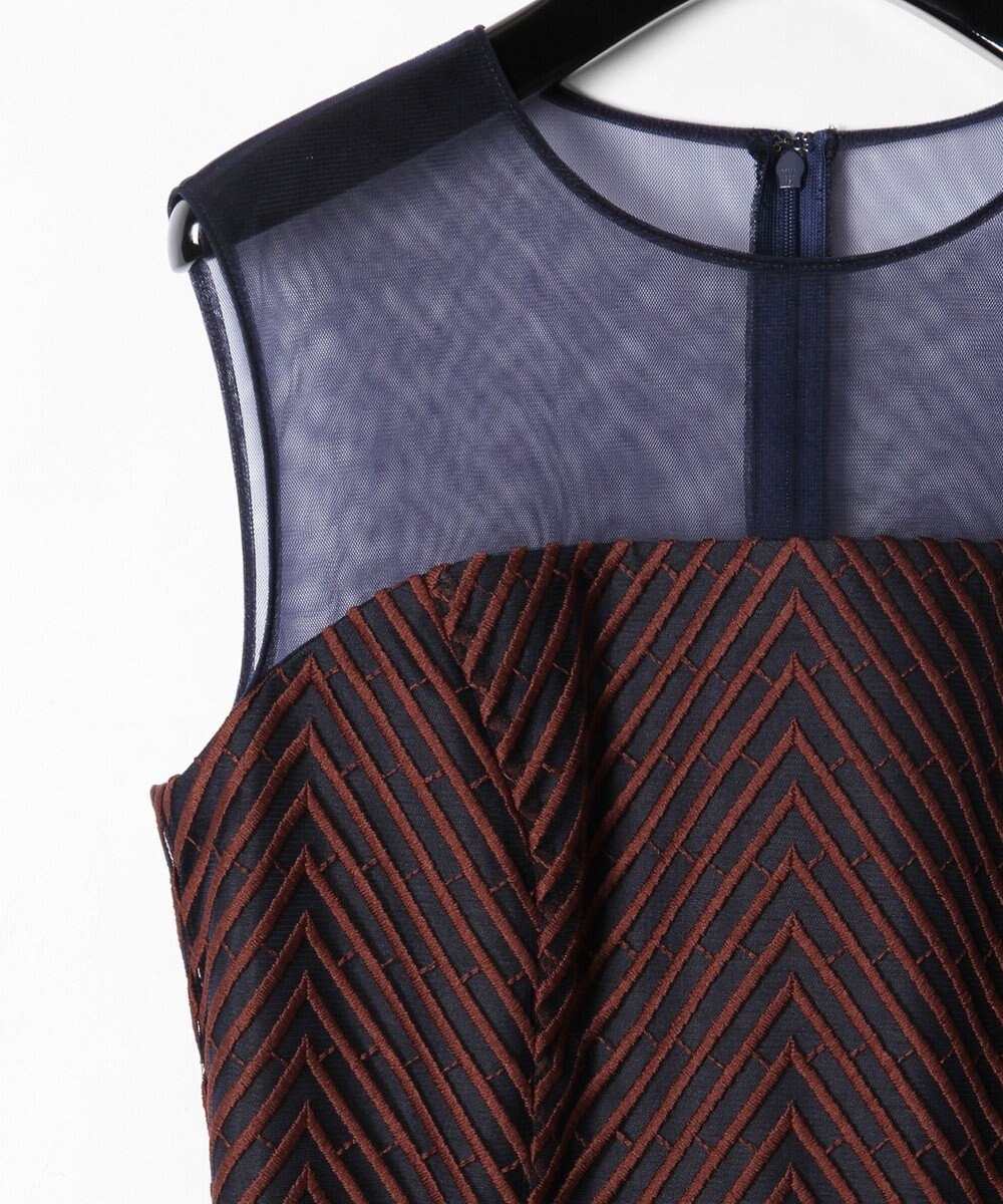 GRACE CONTINENTAL キカラインフレアドレス 