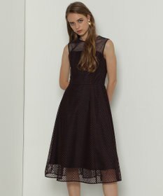 GRACE CONTINENTAL キカラインフレアドレス