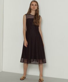 GRACE CONTINENTAL キカラインフレアドレス