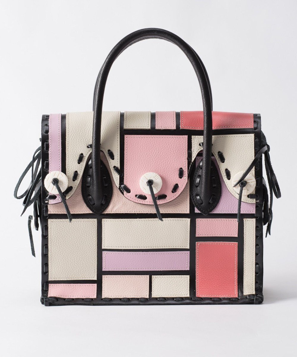 GRACE CONTINENTAL Color Block MS ピンク