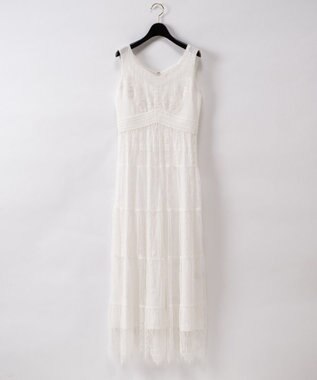 レース刺繍ロングワンピース Grace Continental Grace Continental グレースコンチネンタル 通販 レース刺繍ロングワンピース Grace Continental Grace Continental グレースコンチネンタル 通販