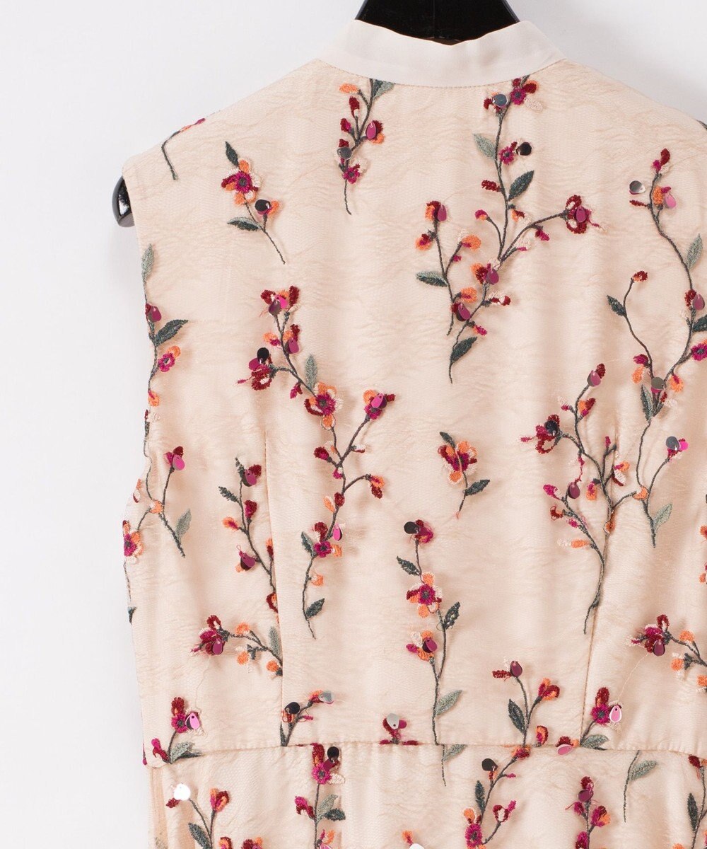 フラワースパンコール刺繍ワンピース Grace Continental Grace Continental グレースコンチネンタル 通販 フラワースパンコール刺繍ワンピース Grace Continental Grace Continental グレースコンチネンタル 通販